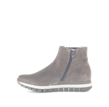 Bottines marron en cuir