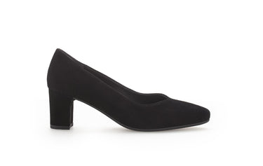 Escarpins noirs en cuir