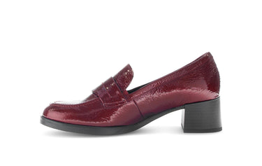 Trotteurs rouges en cuir vernis