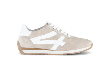 Baskets beiges en daim