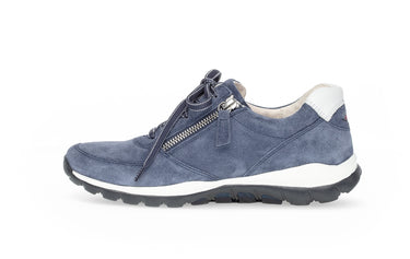 Baskets bleu marine en daim