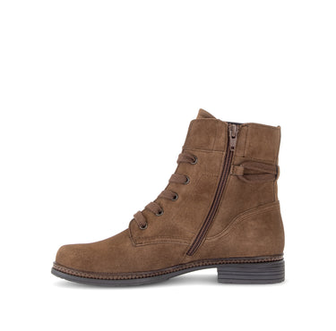 Bottines marron en daim