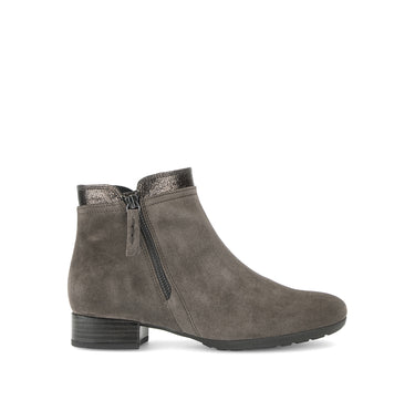 Bottines taupe en daim