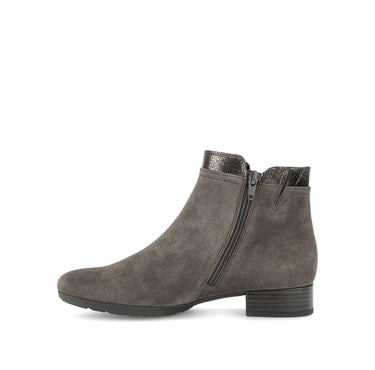 Bottines taupe en daim