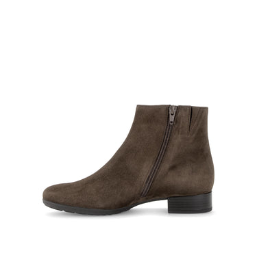 Bottines marron en daim