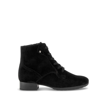 Bottines noires en daim