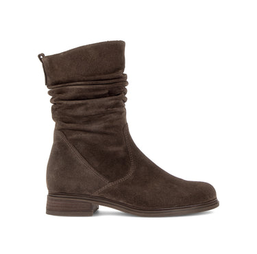 Bottines marron en daim