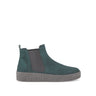 Bottines Chelsea bleues en cuir