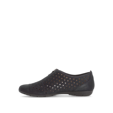 Ballerines bleu marine en nubuk