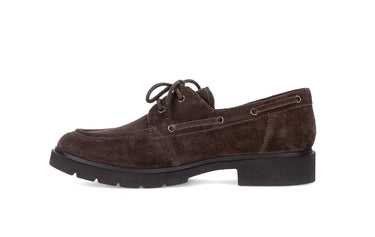 Mocassins marron en daim