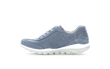 Baskets Rolling Soft bleues en Daim