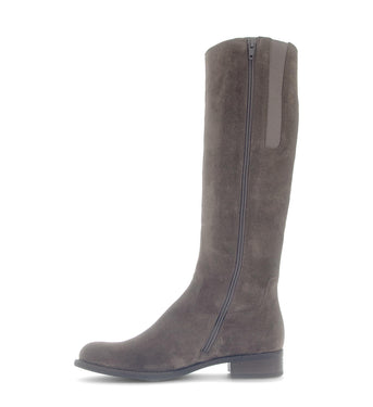 Bottes marron en daim