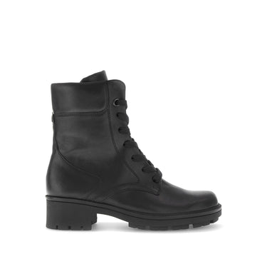 Bottines noires en cuir