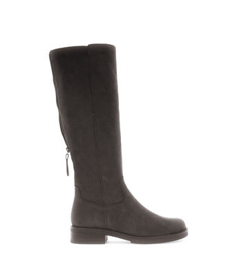 Bottes grises en Daim