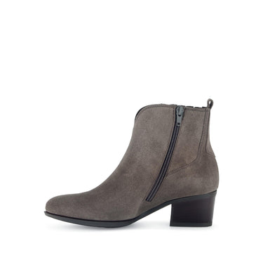 Bottines taupe en daim