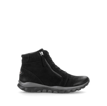 Baskets montantes noires en daim