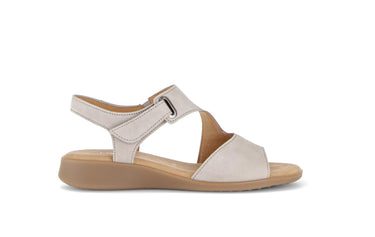 Sandales beiges en daim