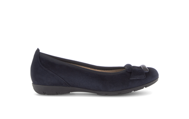 Ballerines bleues en daim
