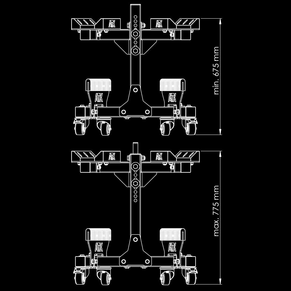 ATX® Wheel Set – for Octa Dumbbell STOR-M