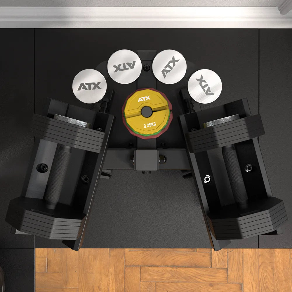 ATX® Octa-Dumbbells 2 x 36 kg Studiobild 2