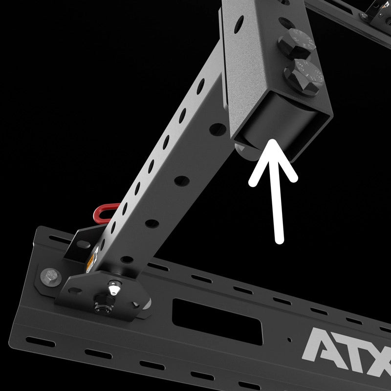 ATX® Fold Back Rack 750 zum ein- und ausklappen