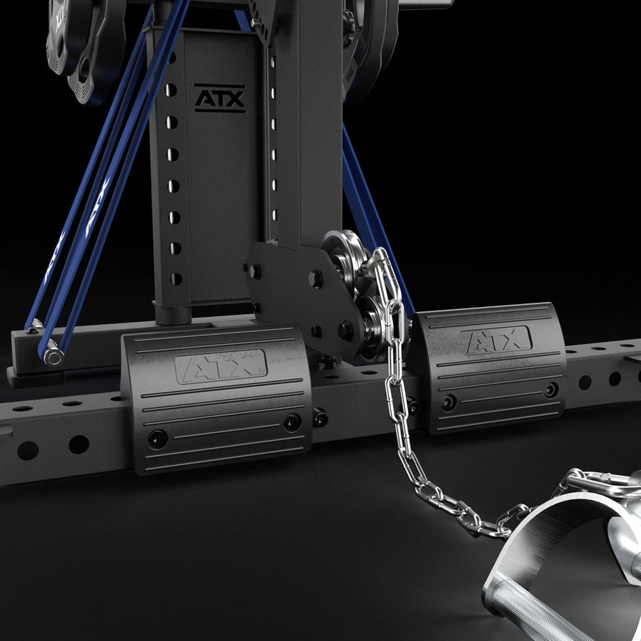 ATX® Half Rack 780 with Lat Option - Plate Load