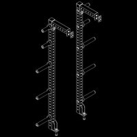 ATX® Half Rack 780 - Extension Isoansicht
