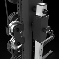 ATX® Half Rack 780 mit Extension und Latzug Steckgewichte Aluminium Seilrollen