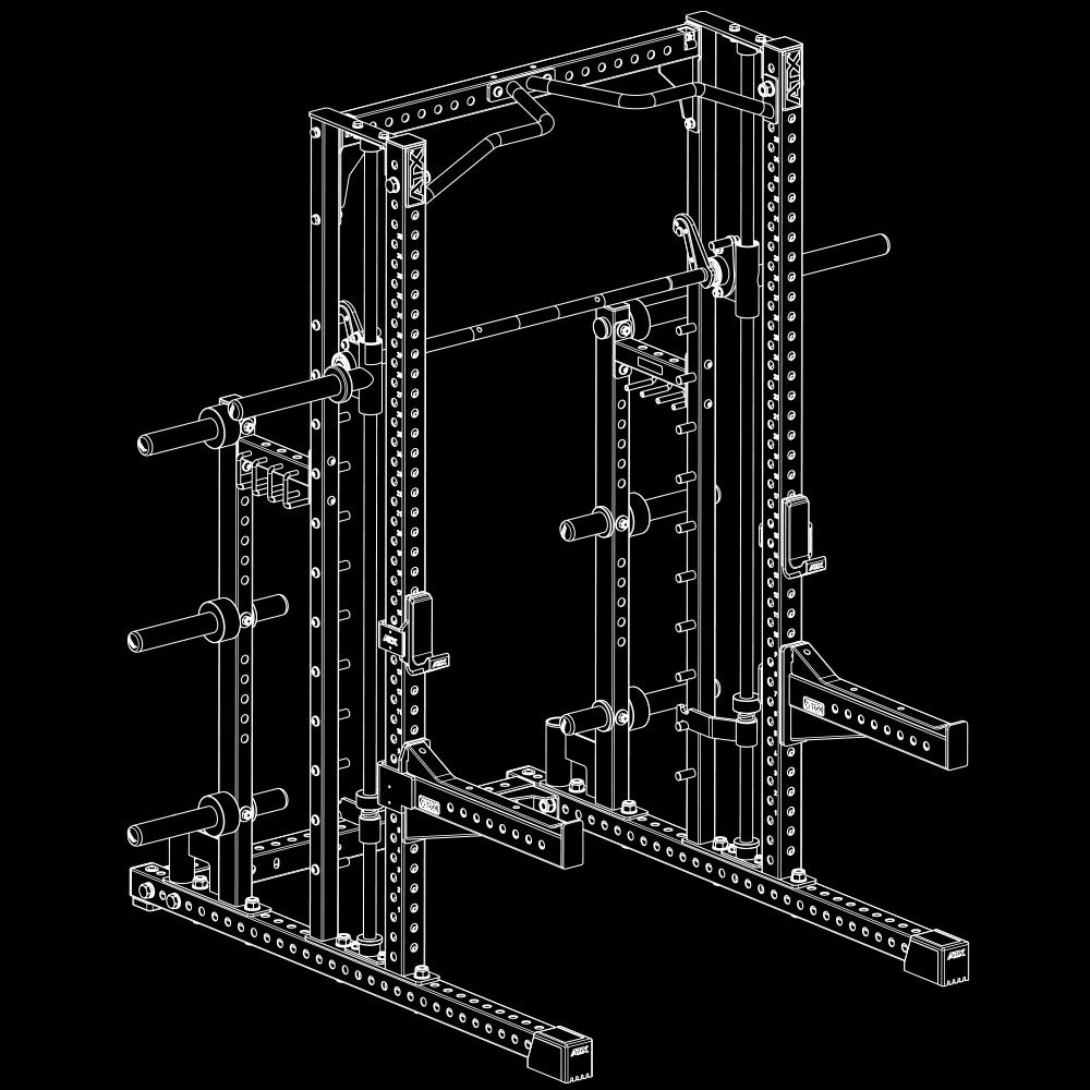 ATX® Multipresse MPX-780 - Smith Machine Isoansicht