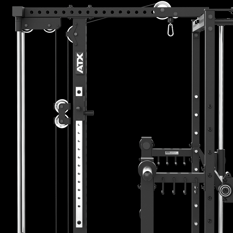 ATX® Multipresse-Rack 780 Komplettstation mit Latzugstation - 125 kg Steckgewichte