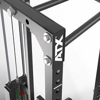 ATX® Power Rack PRX-510-XS mit Latzug 100 kg Steckgewichte ATX-Logo