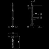 ATX® Free Stands 510 Maße