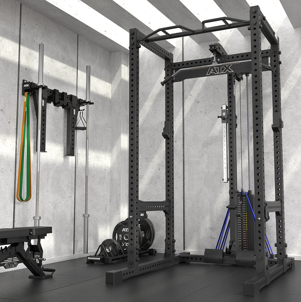 ATX® Rack-Zubehör-Ablage - Storage 500 Series am Rack Beispielbild
