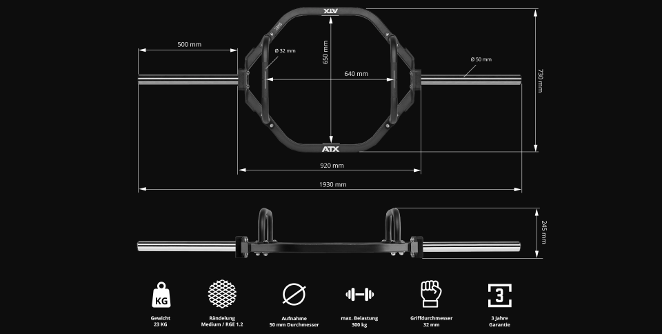 Hex Bar - Trap Bar XL