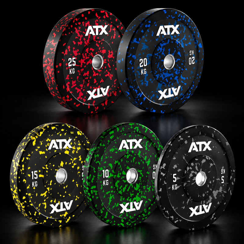 Bumper plates 50 mm in various versions for weightlifting and strength training
