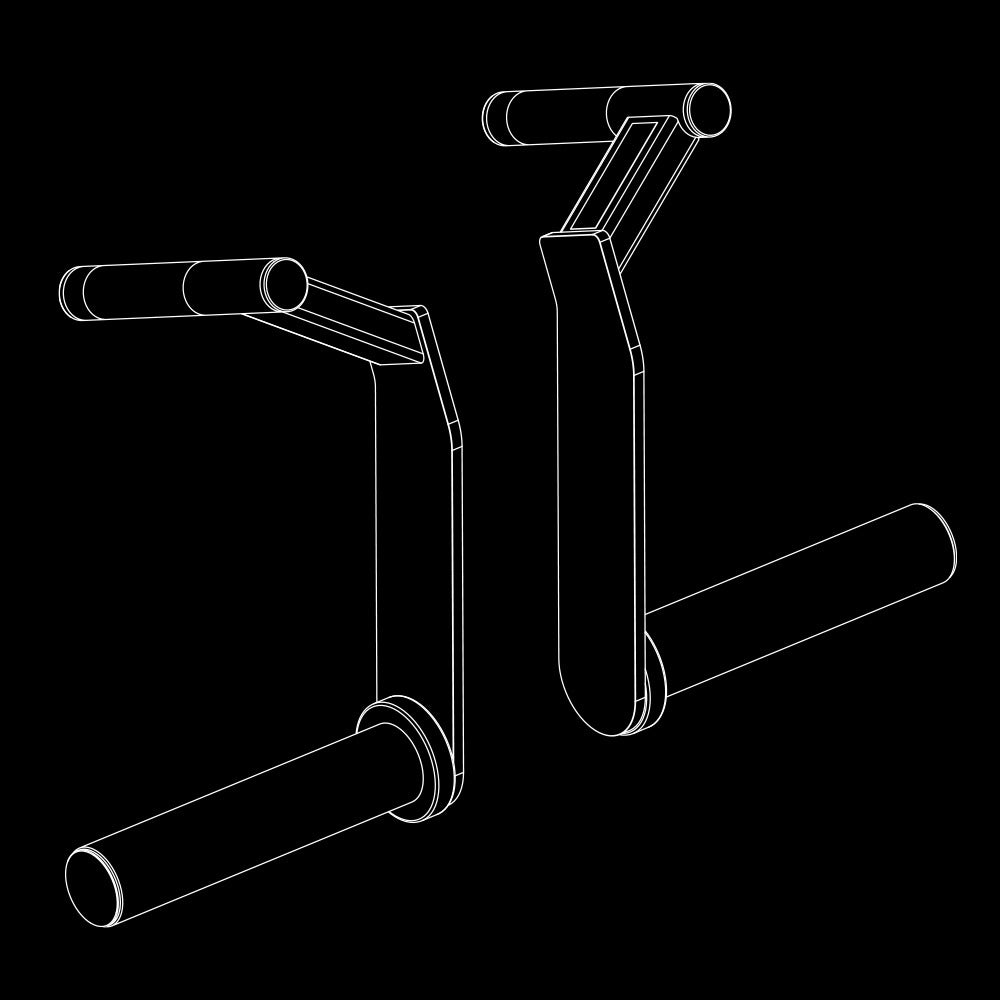 Farmers Walk ATX® Handle Isoansicht
