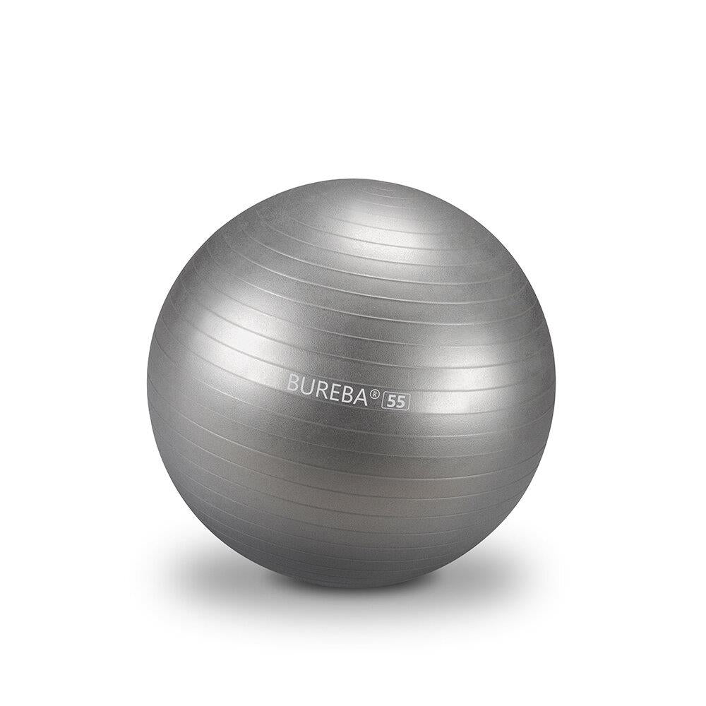 Gymnastikball Professional - 55 cm silber