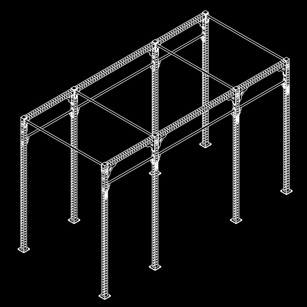 ATX® Functional Rig 700 - Standard 3 Isoansicht