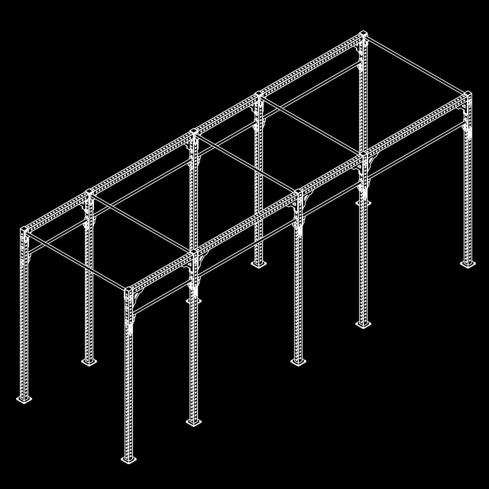 ATX® Functional Rig 700 - Standard 4 Isoansicht