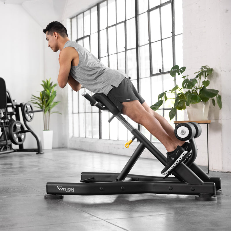 Hyperextension, Rückenstrecker und Glute Ham Developer im Vergleich