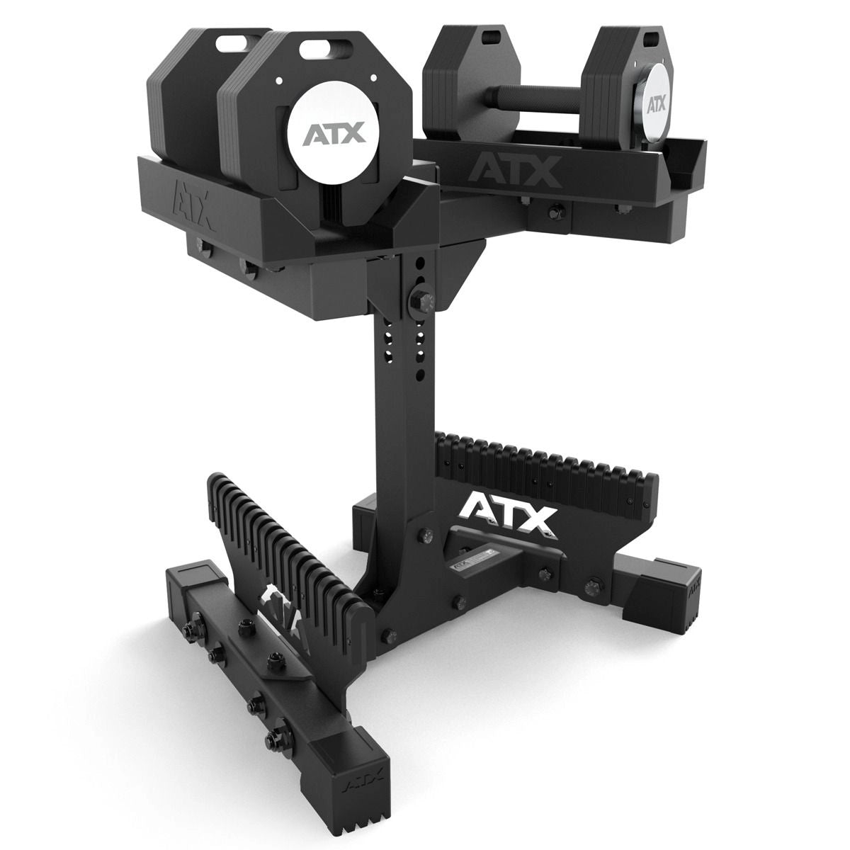 ATX® Octa-Dumbbells 2 x 24 kg Ansicht seitlich