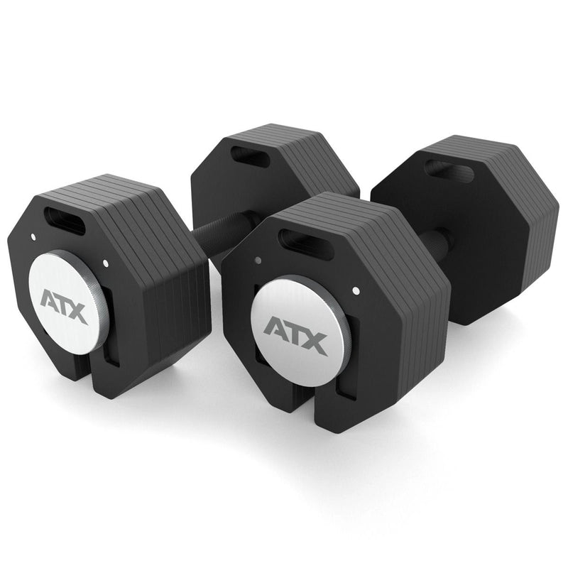 ATX® Verstellbare Kurzhanteln - Octa Dumbbells - 2 x 36 kg