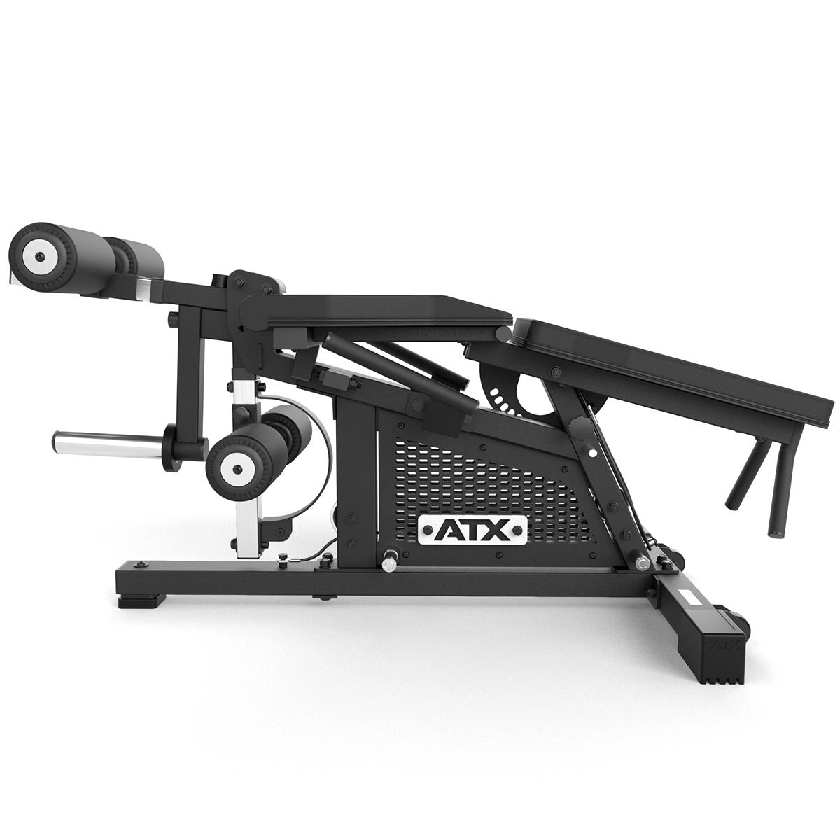 ATX® Beinstrecker-Beuger Sitzend/liegend seitliche Ansicht