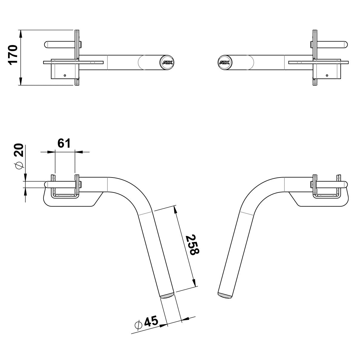 ATX® Dip Barren 600 Series