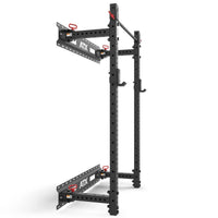 ATX® Fold Back Rack 750 Seitenansicht mit Mounting Rail