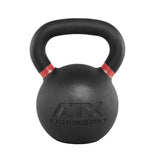 ATX Kettlebell 32 kg Gusseisen mit roter Farbmarkierung für Krafttraining