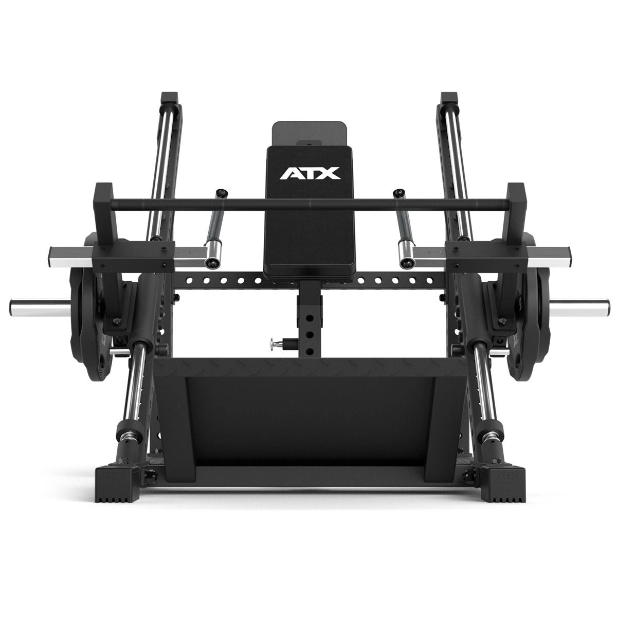 ATX® Rudermaschine - Double-side Linear Row Frontansicht