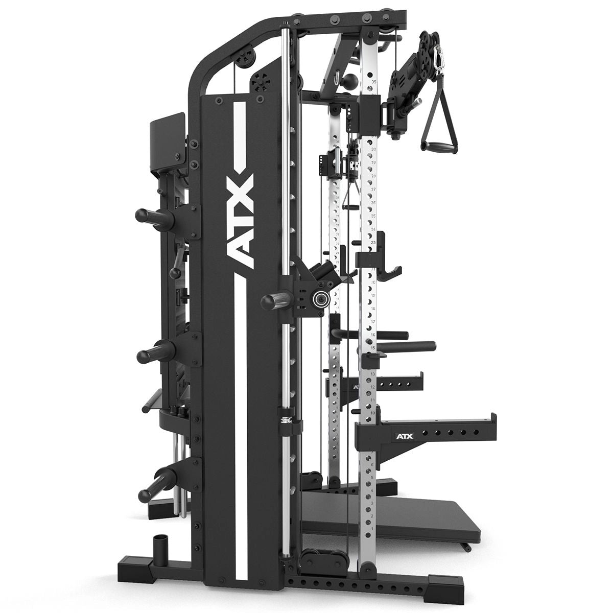 ATX® Kraftstation - MONSTER 2.0 Komplettstation Ansicht von der Seite