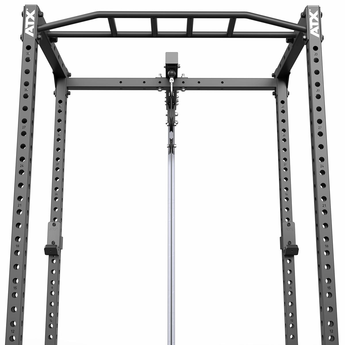 ATX® Power Rack 520 mit Latzug LTO-520 Plate Load Latzug