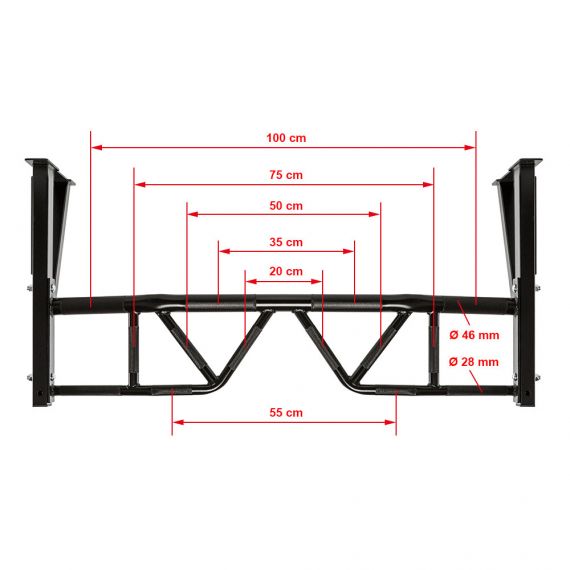 ATX® Multi Grip Klimmzugstange